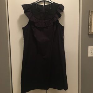 J.Crew Ruffle Neck Dress
